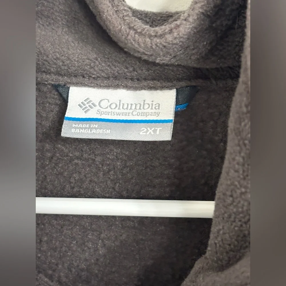 Columbia Gray Fleece Jacket